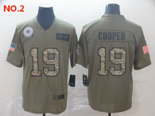 Men's Dallas Cowboys #19 Amari Cooper Jerseys NO.2;